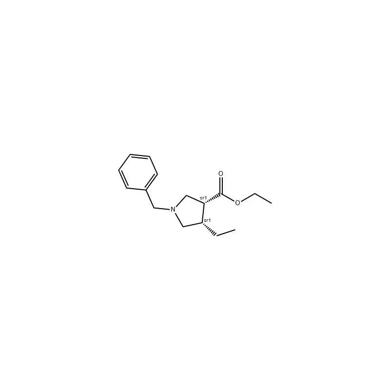 rel-ethyl (3R,4S)-1-Benzyl-4-ethylpyrrolidine-3-carboxylate