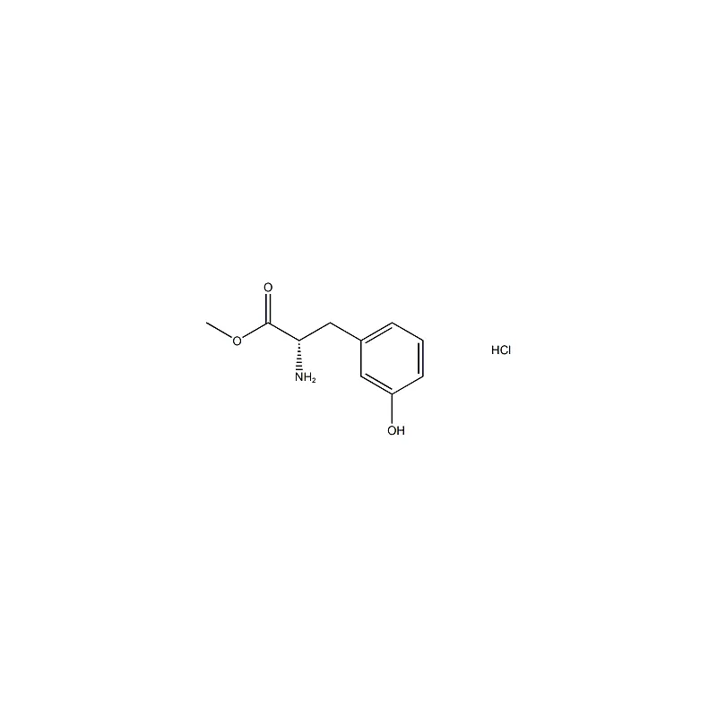 L-3-羟基-苯丙氨酸甲酯盐酸盐 (S)-methyl 2-amino-3-(3-hydroxyphenyl)propanoate hydrochloride