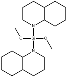 Quinoline, 1,1'-(dimethoxysilylene)bis[decahydro-