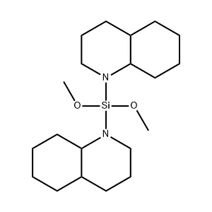 Quinoline, 1,1'-(dimethoxysilylene)bis[decahydro-