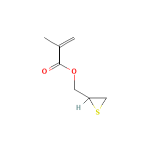 2-丙烯酸, 2-甲基-, 噻喃基甲酯              2-Propenoic acid, 2-methyl-, thiiranylmethyl ester