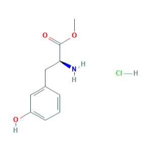 L-3-羟基-苯丙氨酸甲酯盐酸盐 (S)-methyl 2-amino-3-(3-hydroxyphenyl)propanoate hydrochloride