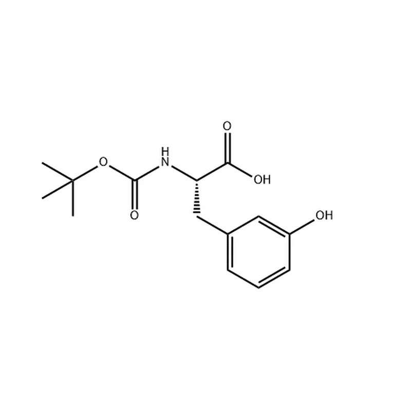 Boc-L-M-酪氨酸 (S)-2-Tert-butoxycarbonylamino-3-(3-hydroxy-phenyl)-propionic acid
