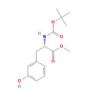 (S)-2-(Boc-氨基)-3-(3-羟苯基)丙酸甲酯 (s)-2-(Boc-amino)-3-(3-hydroxyphenyl)propionic acid methyl ester