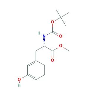 (S)-2-(Boc-氨基)-3-(3-羟苯基)丙酸甲酯 (s)-2-(Boc-amino)-3-(3-hydroxyphenyl)propionic acid methyl ester