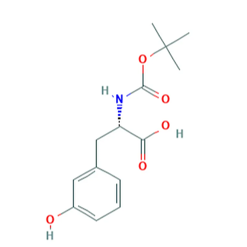 Boc-L-M-酪氨酸 (S)-2-Tert-butoxycarbonylamino-3-(3-hydroxy-phenyl)-propionic acid