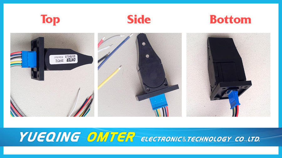 OM1A-H51 Miniature Single Axis Hall Effect Thumb Controller