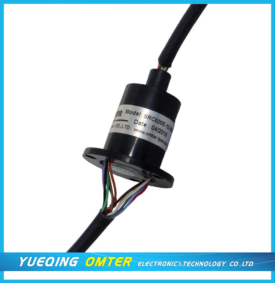 SRH1254-18-2xCAT5 gold plated slip ring