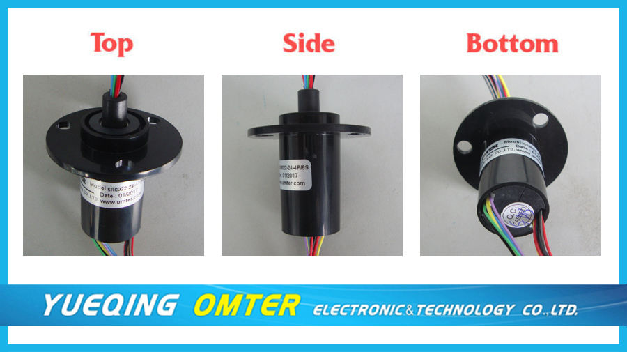 SRC022-24-4P gold contact slip ring rotary joint