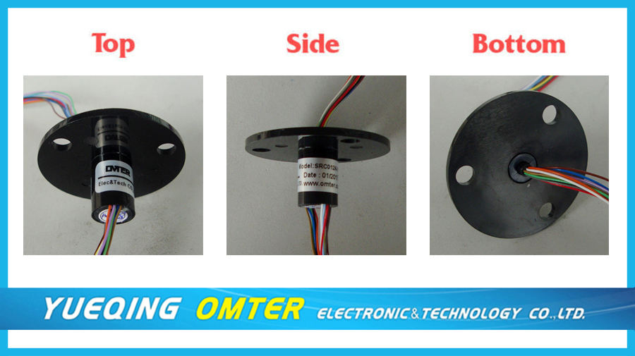 SRC012A-12 fiber optic slip ring 2 channel
