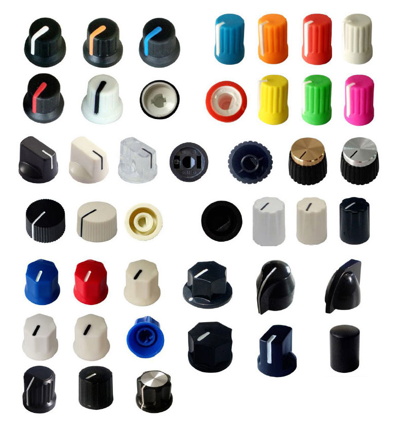 d shaped shaft knob