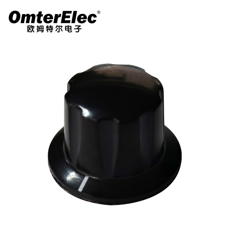 Skirted Control Knob 1910 Black