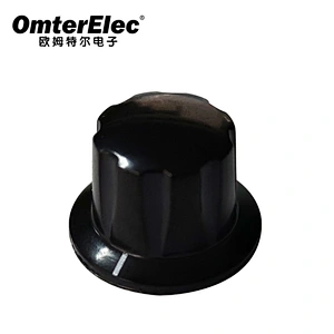 Skirted Control Knob 1910 Black
