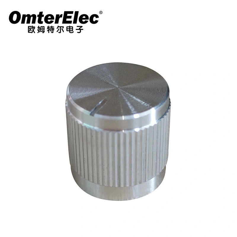 full metal anodized  silver knob