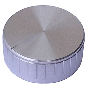 Aluminium clad plastic knobs
