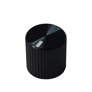 Solid aluminum small knob