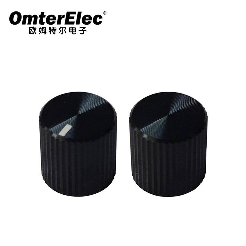 Solid aluminum small knob