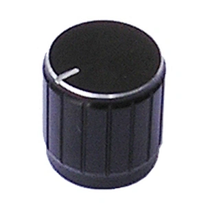 Aluminium clad plastic knobs
