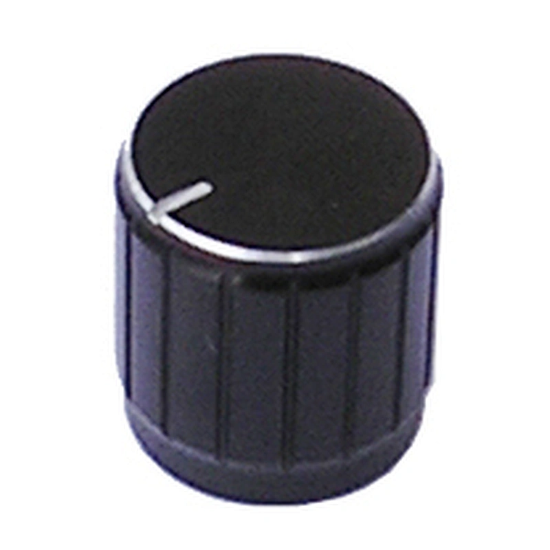 Aluminium clad plastic knobs