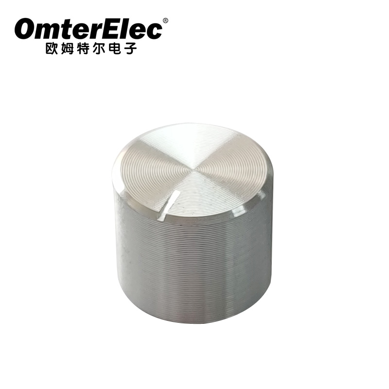 small aluminum knobs