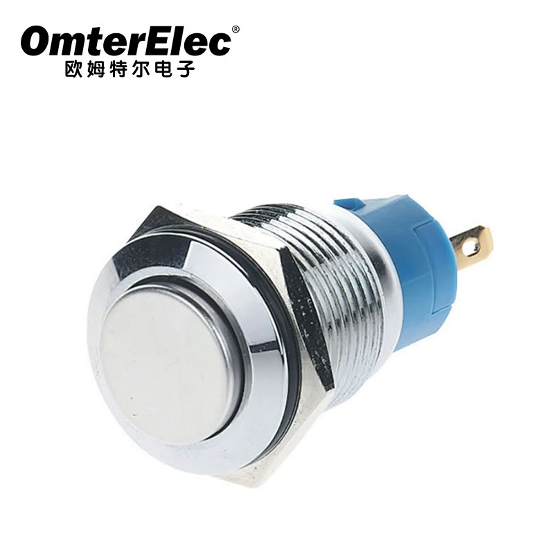 16 No light high head NC NO  push button reset switch