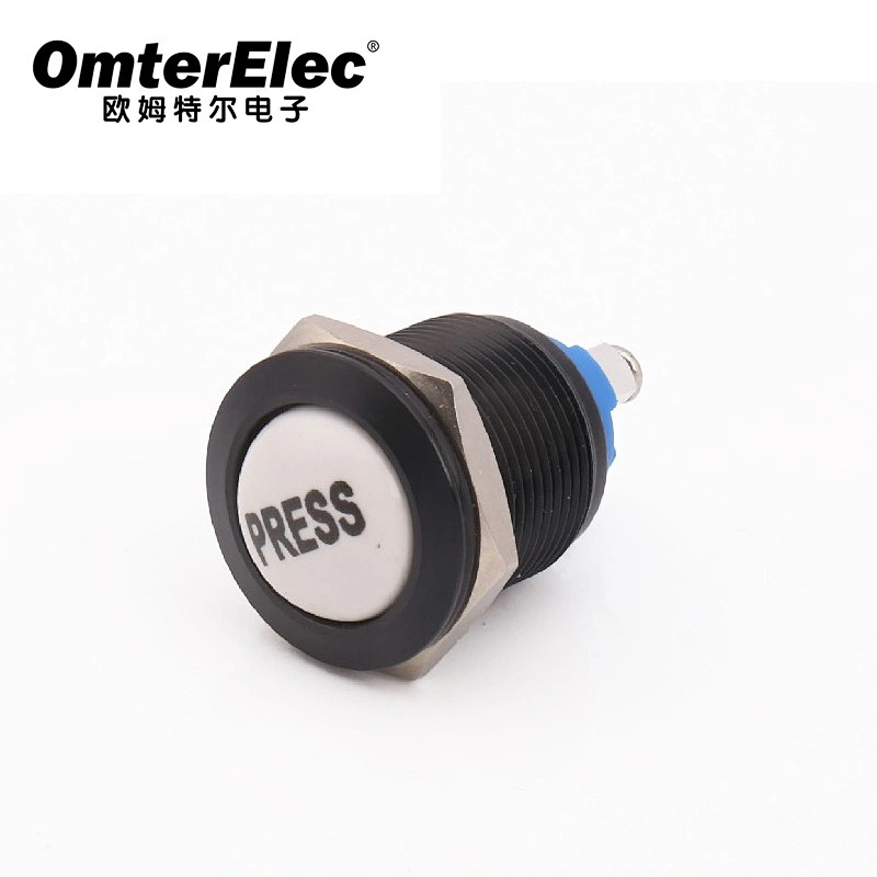 19MM ceramic design metal push button switch