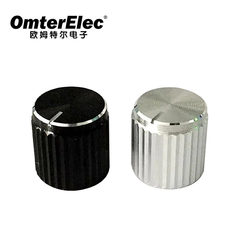 aluminium potentiometer knobs
