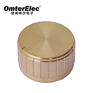 Aluminium clad plastic knobs