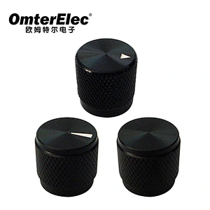 aluminium knob for potentiometer