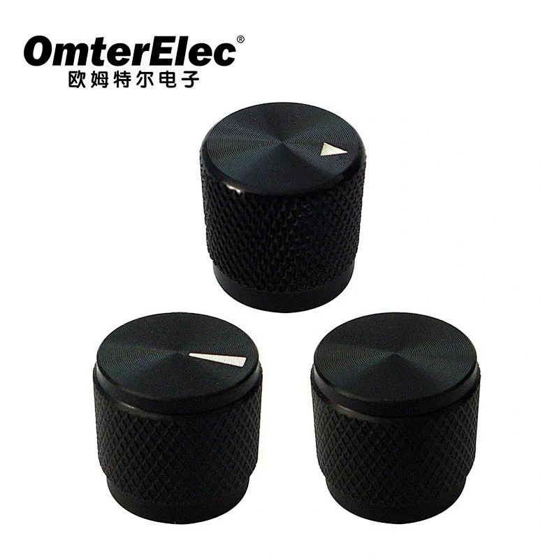 aluminium knob for potentiometer