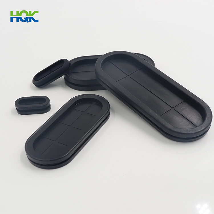 High Quality Silicone Oval Round 35mm Wire Grommet Kit Rubber Cable Grommet