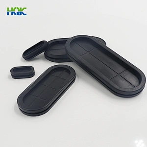 High Quality Silicone Oval Round 35mm Wire Grommet Kit Rubber Cable Grommet