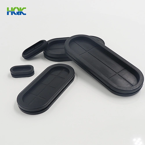 High Quality Silicone Oval Round 35mm Wire Grommet Kit Rubber Cable Grommet