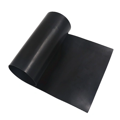 Black Color Insulation Industrial NBR EPDM FKM Rubber Sheet
