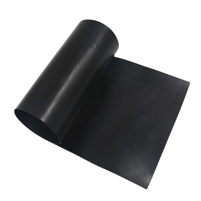 Black Color Insulation Industrial NBR EPDM FKM Rubber Sheet