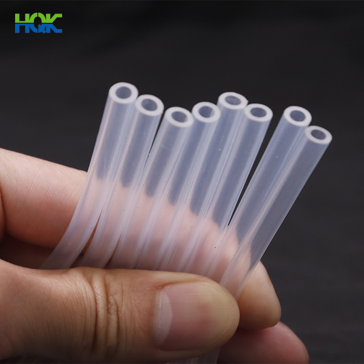 Tube en caoutchouc de silicone coloré transparent de qualité alimentaire pour cafetière