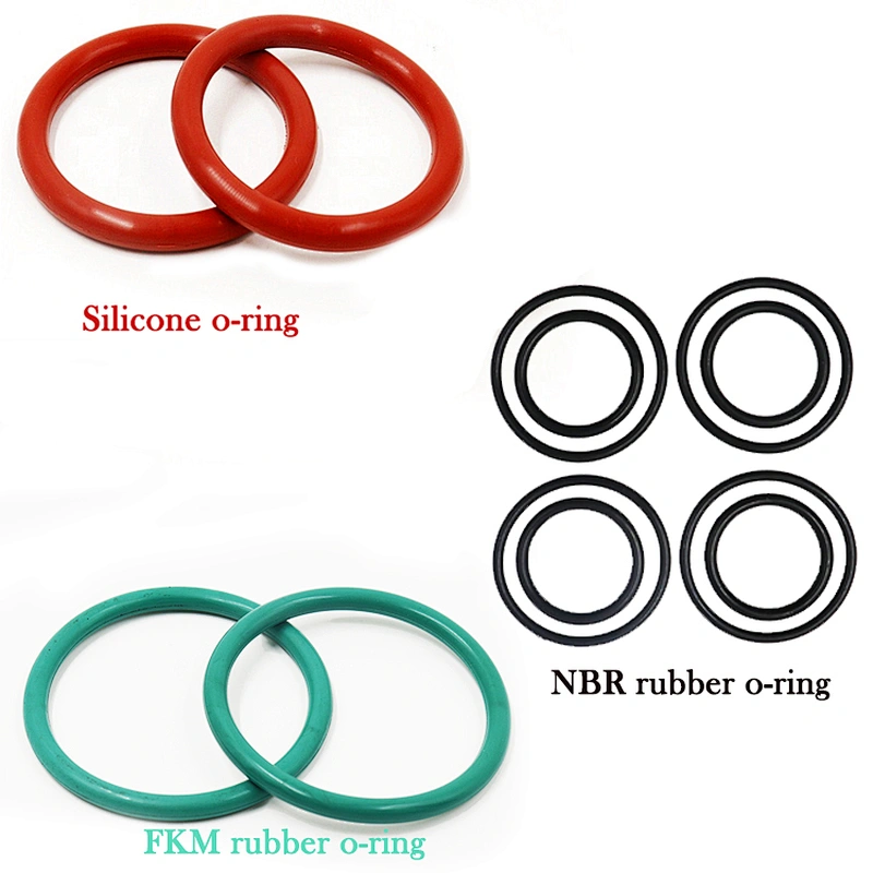 Silicone rubber rings NBR EPDM VMQ FKM customizable o rings