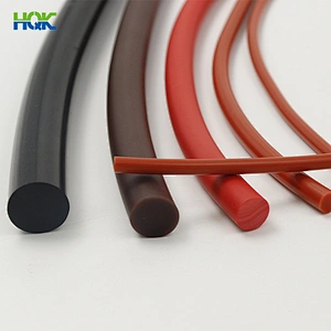 Customized Heat resistant Silicone Rubber Strip Round Cord