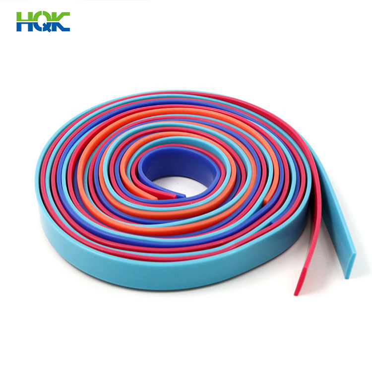 Solid Silicone Rubber Rectangular Sealing Strip