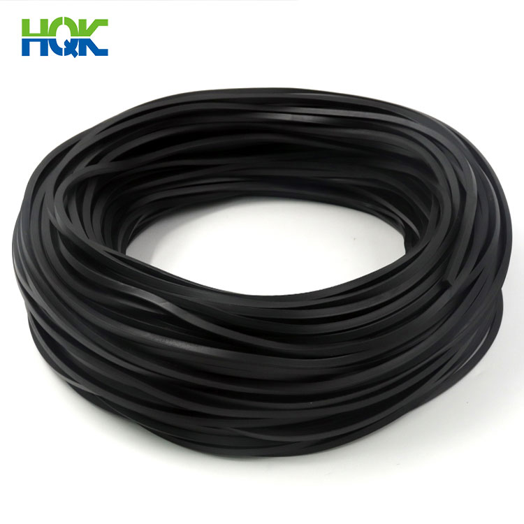 Oil Resistant Nitrile Rubber Seals Rectangular Boat Rubber Strip
