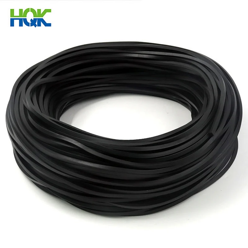 Oil Resistant Nitrile Rubber Seals Rectangular Boat Rubber Strip