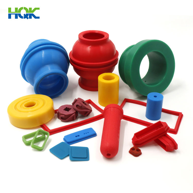 Factory OEM wholesale silicone rubber parts customized size silicone rubber