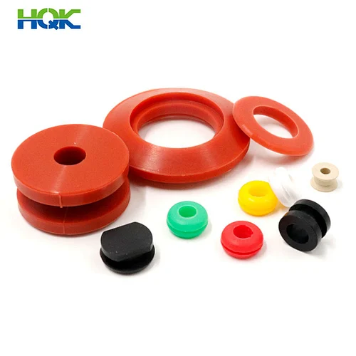 Custom NBR EPDM Silicone Rubber Wire Grommet for Cable