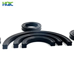 Silicone Rubber X Shaped Ring Seal Quad Ring