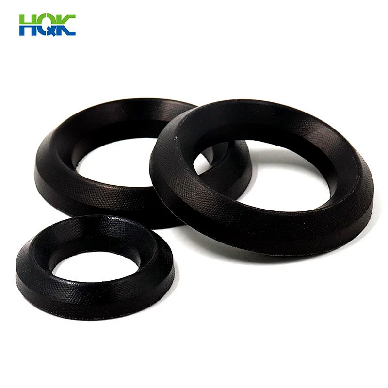 NBR Rubber Fabric Packing Seal Ring Hydraulic V packing seal