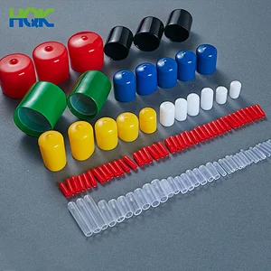 PVC rubber cover thread protective plug screw protective caps round rubber protective cap dust cover