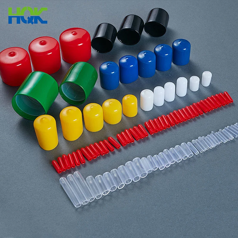 PVC rubber cover thread protective plug screw protective caps round rubber protective cap dust cover
