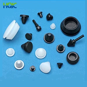 High Temperature Spraying Silicone Rubber Plug Screw Plug Hole Protection Round Silicone Plug
