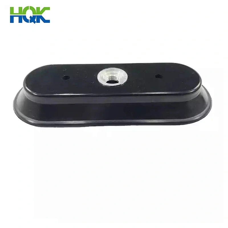 Factory custom oil resistant oval rubber vacuum suction cups