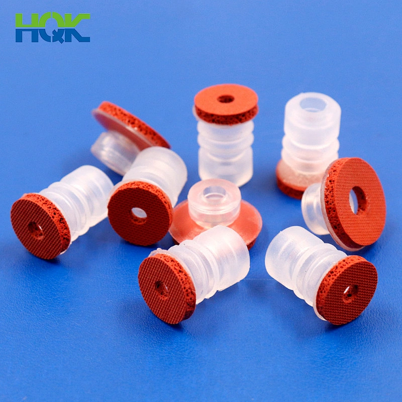 High temperature rough surface rubber sponge vacuum sucker silicone sponge sucker industrial sucker